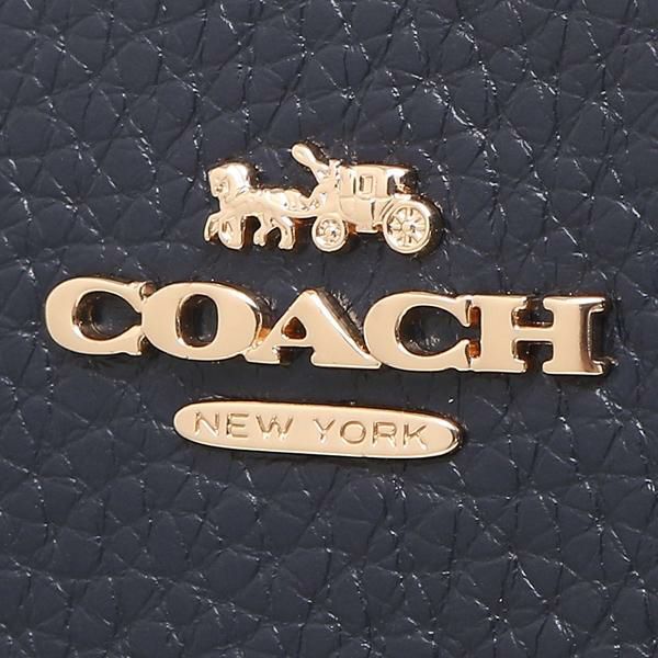 コーチ アウトレット 長財布 ネイビー レディース COACH C4451 IMMID 詳細画像