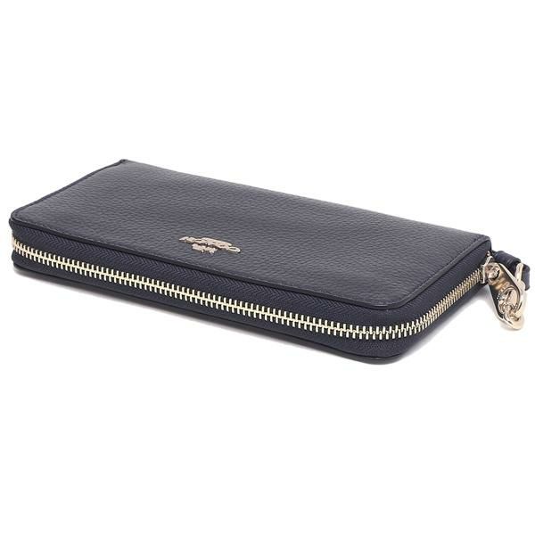 コーチ アウトレット 長財布 ネイビー レディース COACH C4451 IMMID 詳細画像