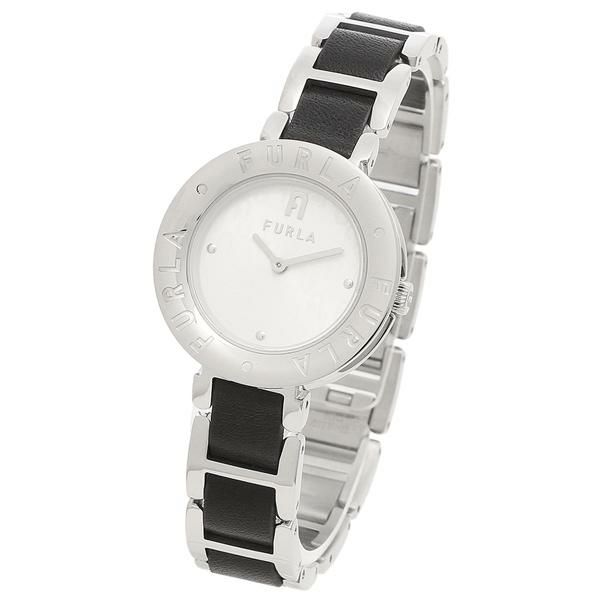 フルラ 時計 レディース エッセンシャル30mm クォーツ シルバー ブラック FURLA WW00004010L1 詳細画像
