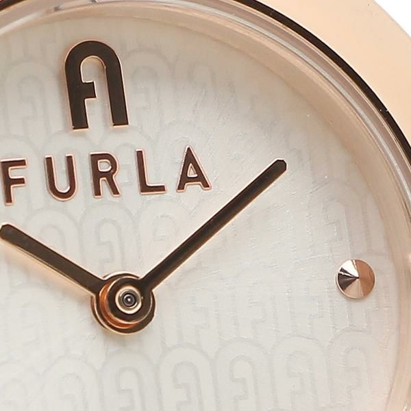 フルラ 時計 レディース アルコ チェーン25mm クォーツ シルバー ローズゴールド ホワイト FURLA WW00015004L3 詳細画像