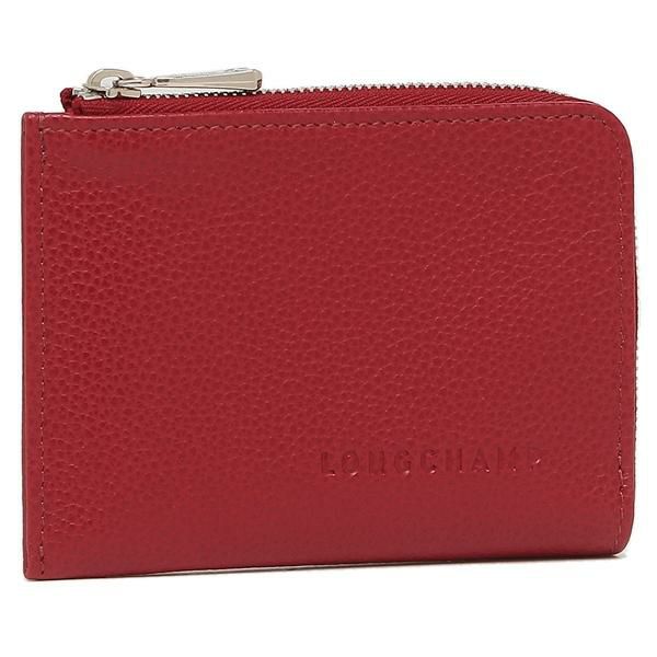 ロンシャン カードケース フローネ コインケース レッド メンズ LONGCHAMP 30013 021 545