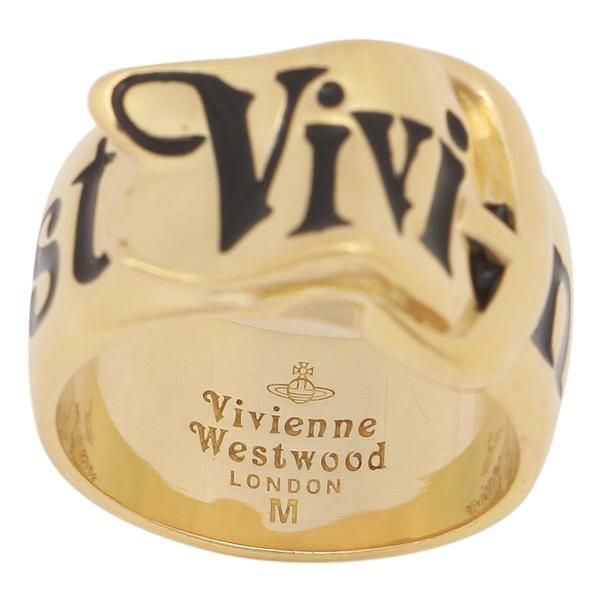 ヴィヴィアンウエストウッド リング アクセサリー ベルト 指輪 ゴールド ブラック メンズ レディース VIVIENNE WESTWOOD 64040096 R124 詳細画像