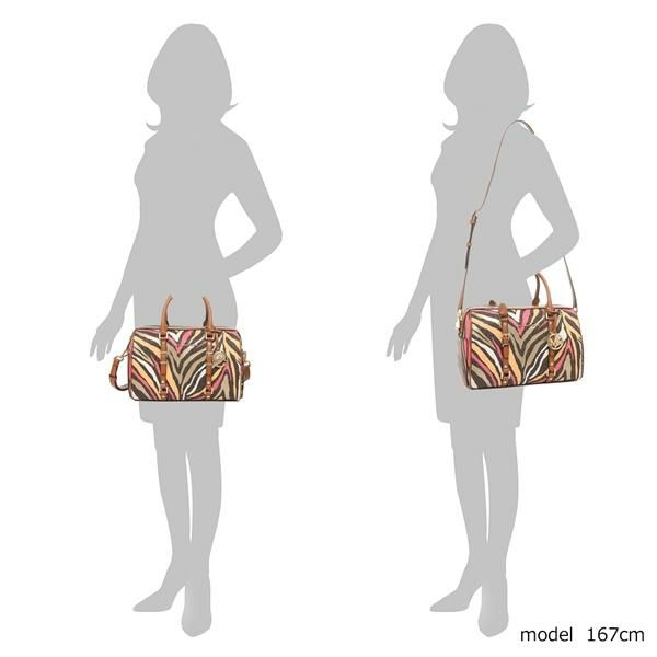 マイケルコース ボストンバッグ ベッドフォード ブラウンマルチ レディース MICHAEL KORS 30T1G07S6B 212 詳細画像