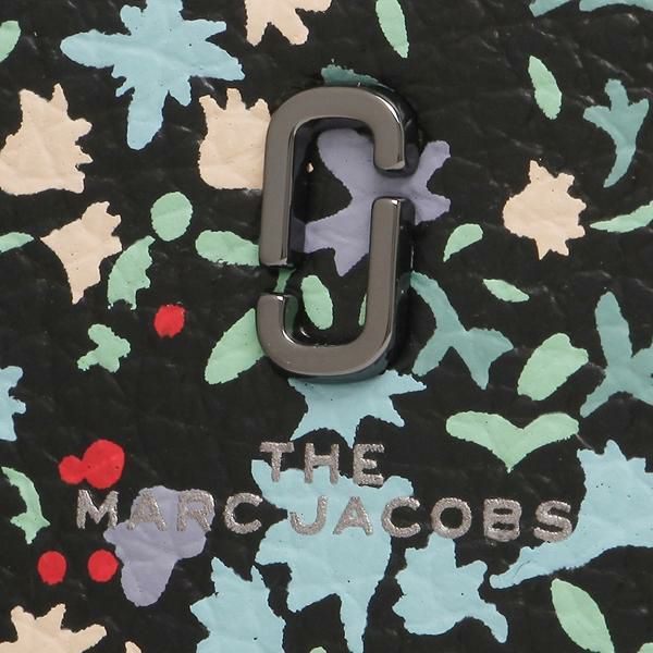 マークジェイコブス カードケース コインケース ソフトショット ミニ財布 ブラック マルチ レディース MARC JACOBS S108L01SP21 002 詳細画像