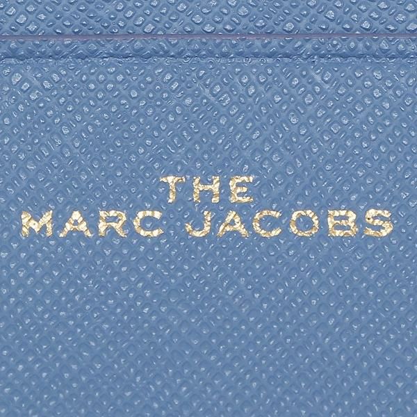 マークジェイコブス 二つ折り財布 ミニ財布 ブルー レディース MARC JACOBS S112L01SP21 408 詳細画像