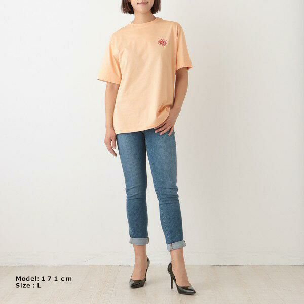 クロエ トップス Tシャツ オレンジ レディース CHLOE CHC21UJH13183 81R 詳細画像