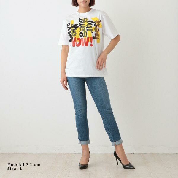 クロエ トップス Tシャツ ホワイト レディース CHLOE CHC21UJH14182 101 詳細画像