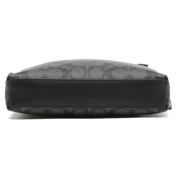 コーチ アウトレット ショルダーバッグ シグネチャー グレー ブラック メンズ COACH 4010 QBMI5 詳細画像