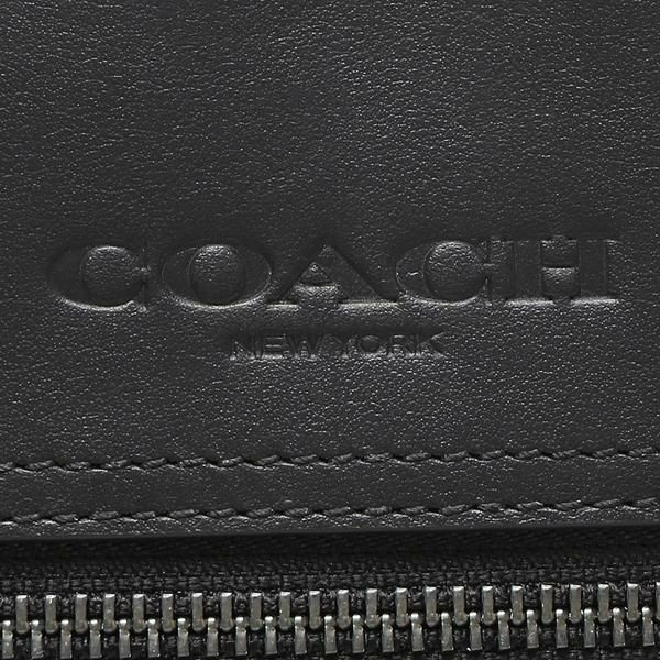 コーチ アウトレット ショルダーバッグ シグネチャー グレー ブラック メンズ COACH 4010 QBMI5 詳細画像