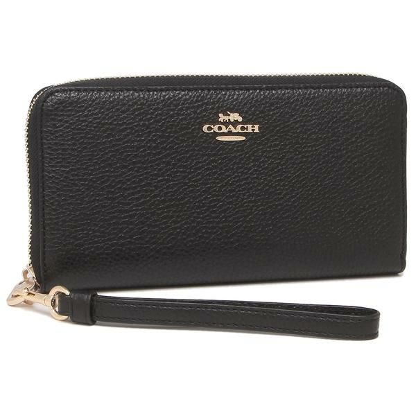 コーチ アウトレット 長財布 ブラック レディース COACH C4451 IMBLK