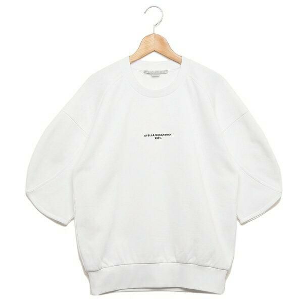 ステラマッカートニー Tシャツ トップス ロゴ スウェット ホワイト レディース STELLA McCARTNEY 603139 SOW68 9000 詳細画像