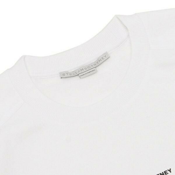 ステラマッカートニー Tシャツ トップス ロゴ スウェット ホワイト レディース STELLA McCARTNEY 603139 SOW68 9000 詳細画像