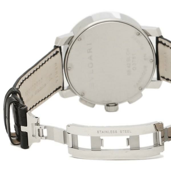 ブルガリ 時計 メンズ BVLGARI BB42BSLDCH 腕時計 ウォッチ ブラック 詳細画像