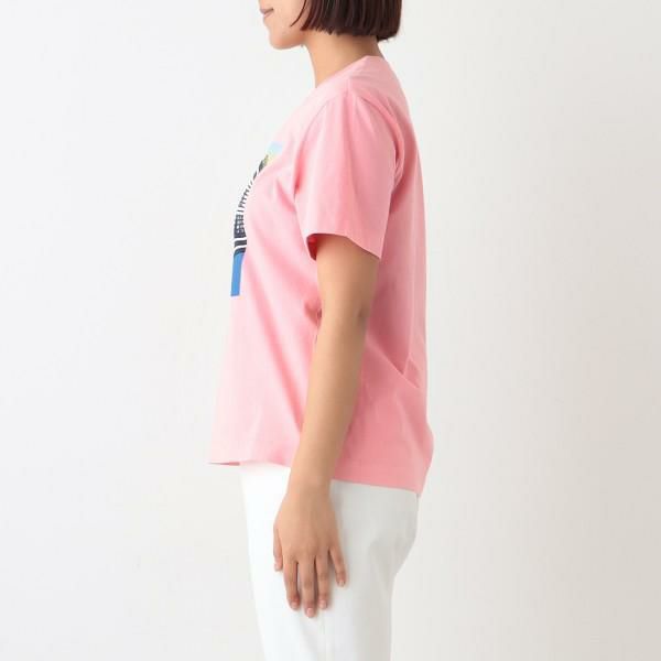 シーバイクロエ トップス Tシャツ ピンク レディース SEE BY CHLOE CHS21UJH18112 6M0 詳細画像