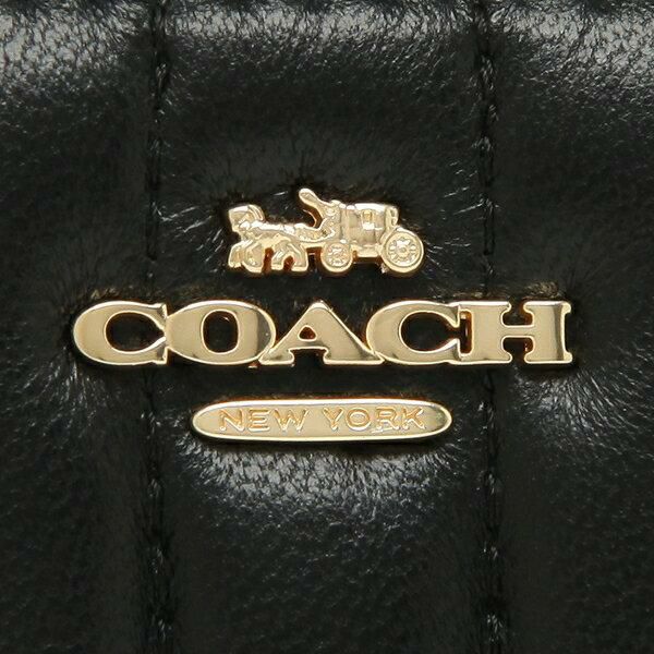 コーチ アウトレット 二つ折り財布 リニア キルティング スモールジップ アラウンド ウォレット レディース COACH F2886 詳細画像