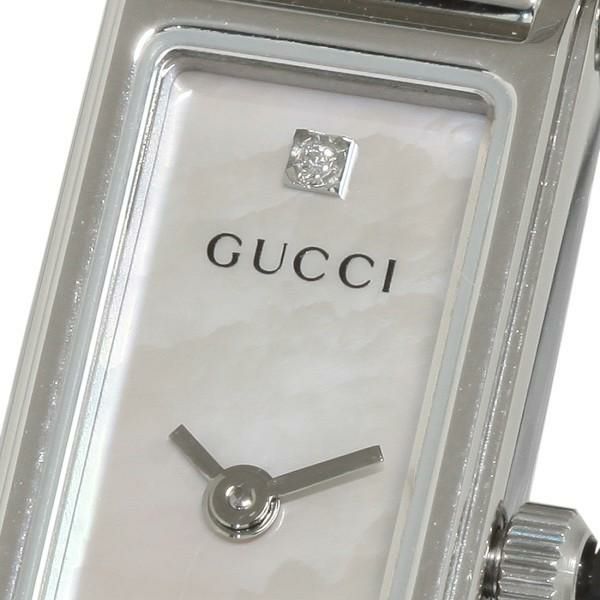 グッチ 時計 レディース 1500シリーズ クォーツ ピンク シルバー GUCCI YA015554 詳細画像