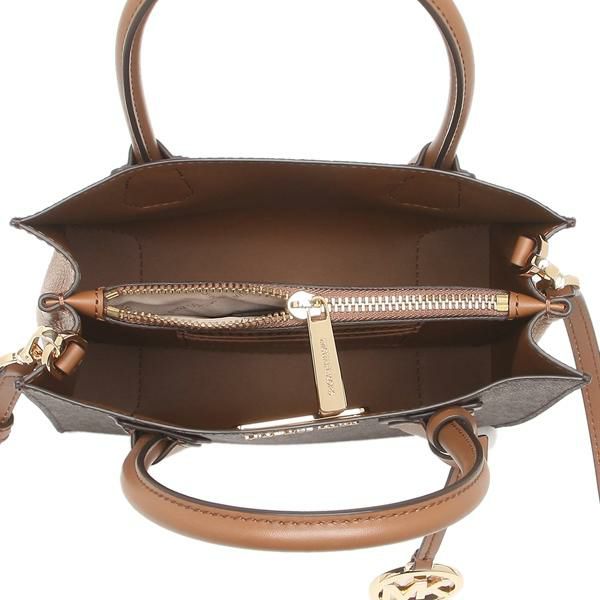 マイケルコース アウトレット ハンドバッグ ショルダーバッグ マーサー ブラウン レディース MICHAEL KORS 35S1GM9M2B BROWN 詳細画像