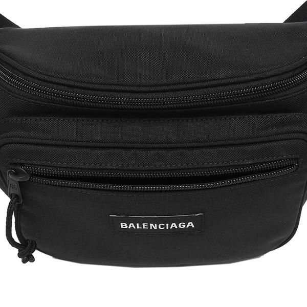 バレンシアガ ボディバッグ・ウエストポーチ エクスプローラー サスティナブル ブラック メンズ レディース BALENCIAGA 482389 2JMF7 1000 詳細画像