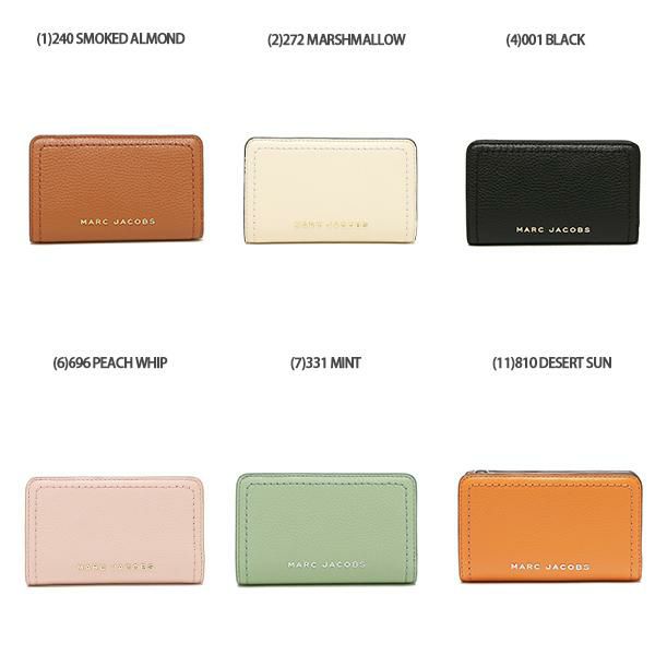 マークジェイコブス アウトレット 二つ折り財布 レディース MARC JACOBS S104L01SP21 無地 詳細画像