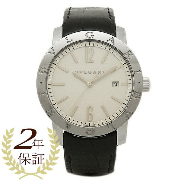 ブルガリ 時計 メンズ BVLGARI BB41WSLD BVLGARI 自動巻き 腕時計 ウォッチ ブラック/ホワイト【お取り寄せ商品】
