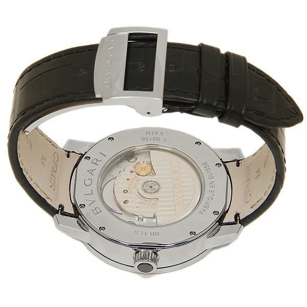 ブルガリ 時計 メンズ BVLGARI BB41WSLD BVLGARI 自動巻き 腕時計 ウォッチ ブラック/ホワイト【お取り寄せ商品】 詳細画像