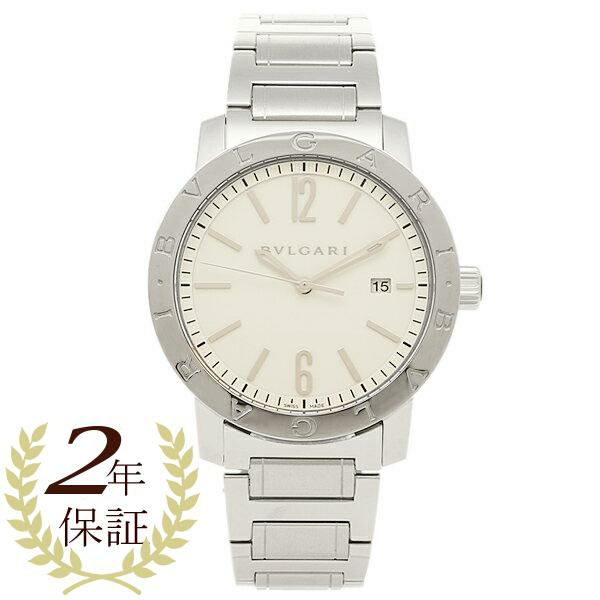 ブルガリ 時計 メンズ BVLGARI BB41WSSD 腕時計 ウォッチ シルバー/ホワイト【お取り寄せ商品】