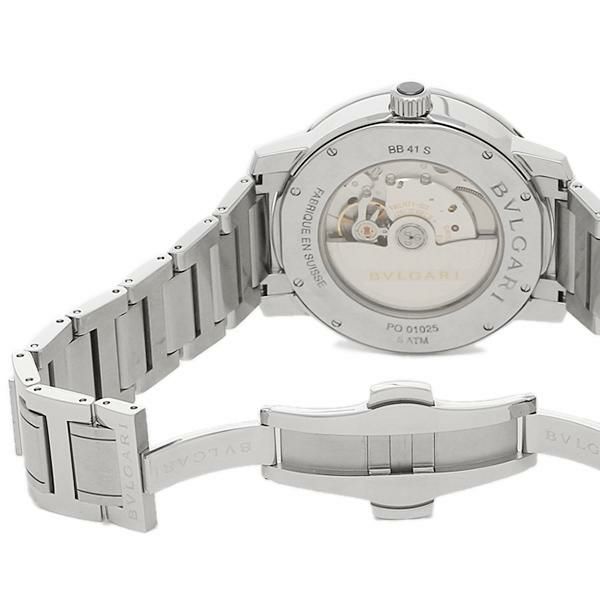 ブルガリ 時計 メンズ BVLGARI BB41WSSD 腕時計 ウォッチ シルバー/ホワイト【お取り寄せ商品】 詳細画像