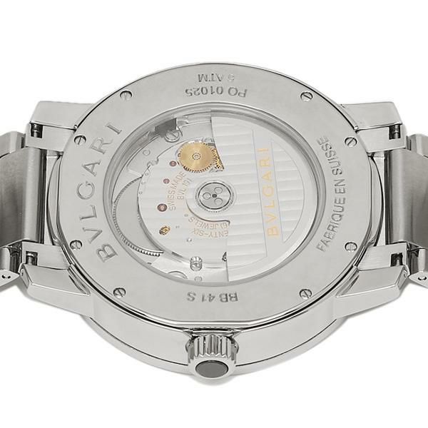 ブルガリ 時計 メンズ BVLGARI BB41WSSD 腕時計 ウォッチ シルバー/ホワイト【お取り寄せ商品】 詳細画像