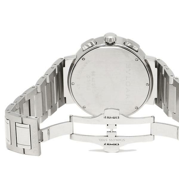 ブルガリ 時計 メンズ BVLGARI BB42WSSDCH 腕時計 ウォッチ シルバー ホワイト 詳細画像