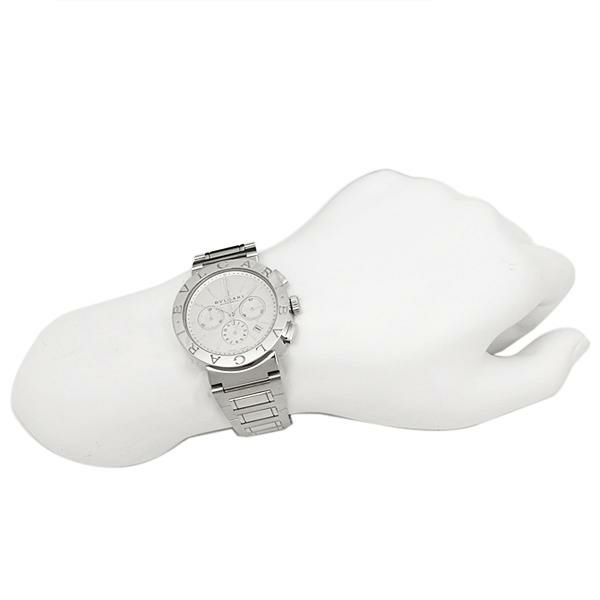 ブルガリ 時計 メンズ BVLGARI BB42WSSDCH 腕時計 ウォッチ シルバー ホワイト 詳細画像