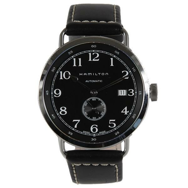 ハミルトン 時計 メンズ HAMILTON H78415733 KHAKI NAVY PIONEER カーキ ネイビー パイオニア 自動巻き 腕時計 ウォッチ ブラック