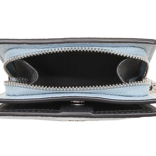 コーチ アウトレット 二つ折り財布 ミニ財布 ブルー レディース COACH C2862 SVQVE 詳細画像
