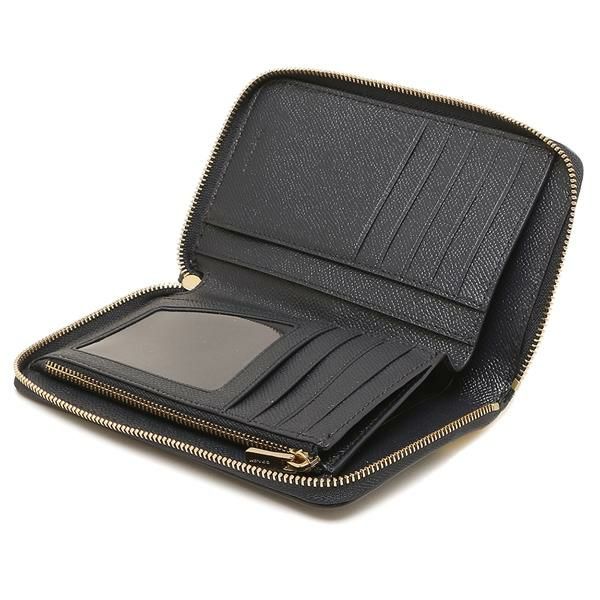 コーチ アウトレット 二つ折り財布 ネイビー レディース COACH C4533 IMMID 詳細画像
