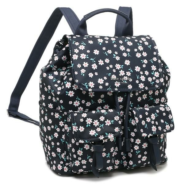 ケイトスペード アウトレット リュック バックパック カーリー ネイビーマルチ レディース KATE SPADE WKR00432 460