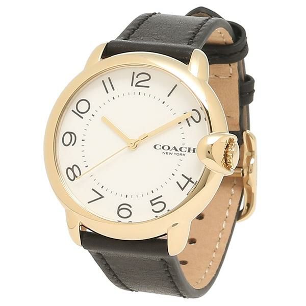 コーチ 時計 レディース アーデン36mm クォーツ ホワイト ブラック COACH 14503606 詳細画像