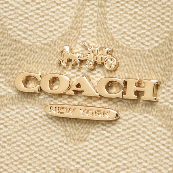 コーチ アウトレット ハンドバッグ ショルダーバッグ シグネチャー ベージュ ピンク レディース COACH 2312 IMSQ1 詳細画像