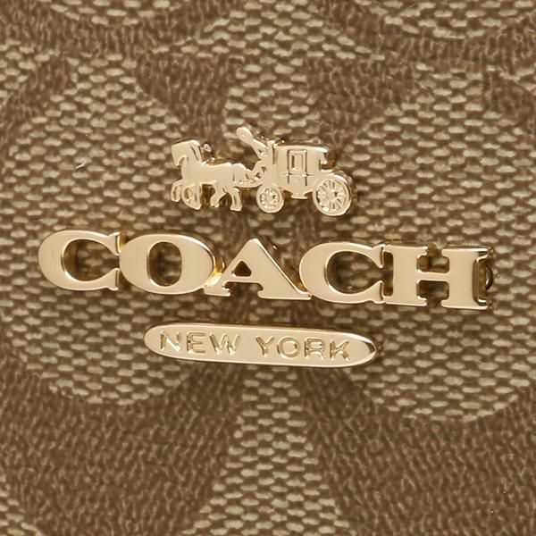 コーチ アウトレット トートバッグ ショルダーバッグ シグネチャー ベージュ ブラック レディース COACH C4250 IMCBI 詳細画像