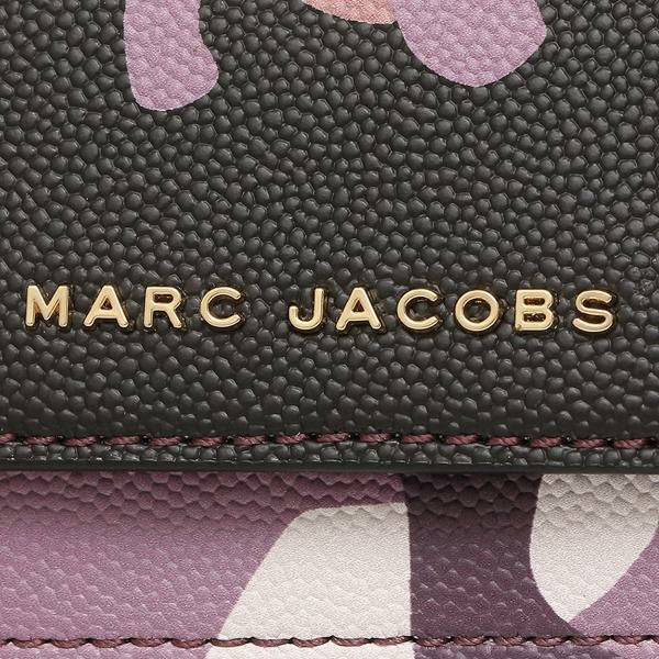 マークジェイコブス アウトレット 三つ折り財布 ミニ財布 パープル マルチ レディース MARC JACOBS S107M02PF21 515 詳細画像