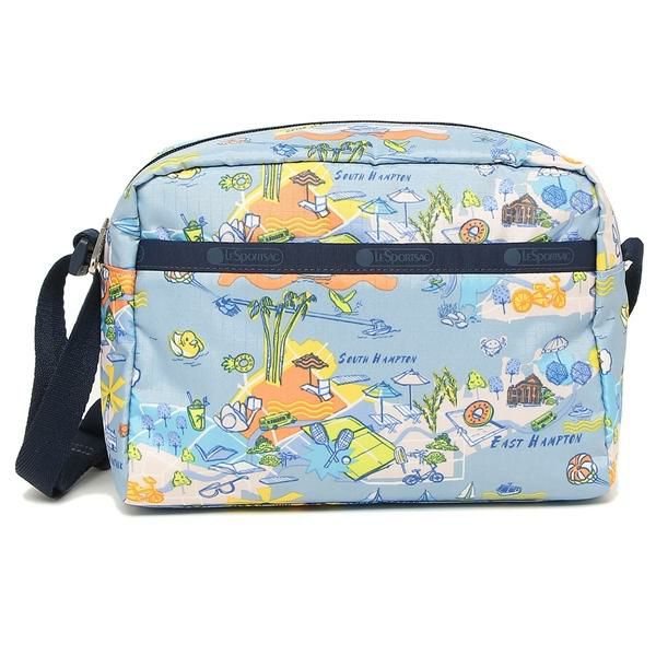 レスポートサック ショルダーバッグ クラシック ブルー レディース LESPORTSAC 2434 F953 詳細画像