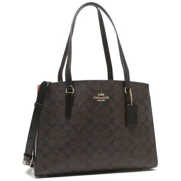 コーチ アウトレット トートバッグ ショルダーバッグ シグネチャー レディース COACH C4075 詳細画像