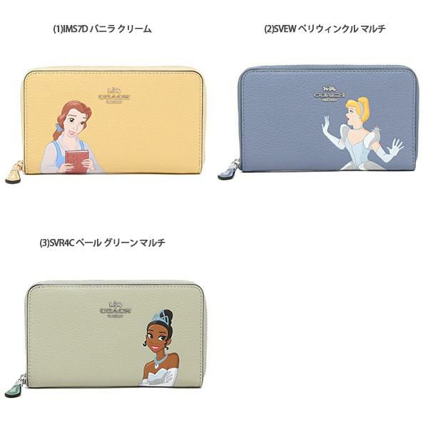 コーチ アウトレット 長財布 ディズニー コラボ レディース COACH C2894 C2895 C2896 詳細画像