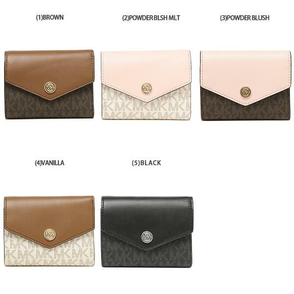 マイケルコース アウトレット 三つ折り財布 ジェットセットトラベル ミニ財布 レディース MICHAEL KORS 35T1GTVF6B 詳細画像