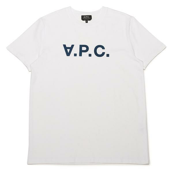 アーペーセー  トップス Tシャツ ホワイト メンズ APC A.P.C.  COBQX H26586 IAK 詳細画像