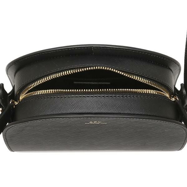 アーペーセー ショルダーバッグ ブラック レディース APC A.P.C.  PXBJQ F61392 LZZ 詳細画像