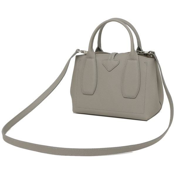 ロンシャン ハンドバッグ ショルダーバッグ ロゾ Sサイズ グレー レディース LONGCHAMP 10095 HPN P55 詳細画像