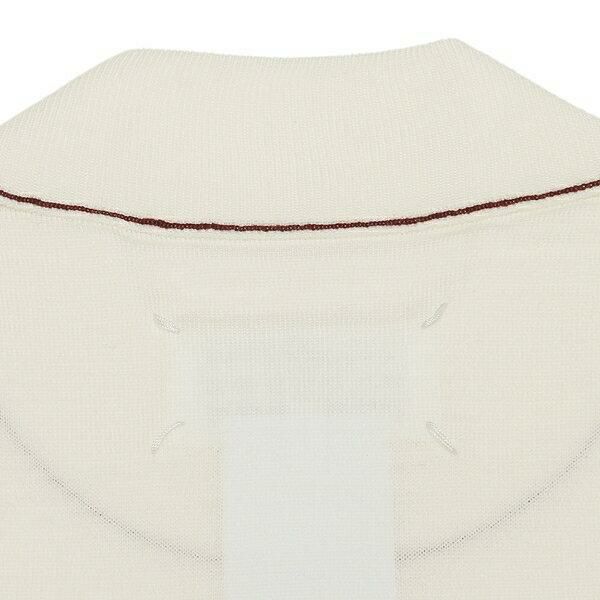 メゾンマルジェラ トップス 長袖ニット セーター ホワイト レディース Maison Margiela S51HA1148 S17814 103F 詳細画像
