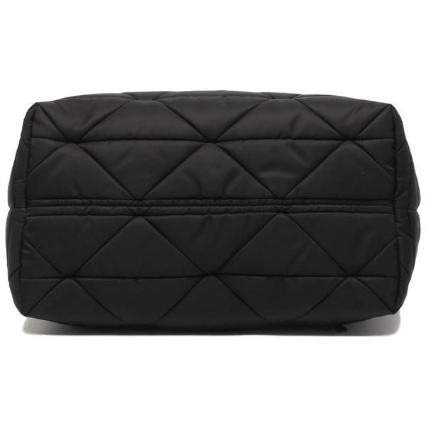 プラダ ハンドバッグ ショルダーバッグ テスート キルティング トライアングルロゴ ブラック レディース PRADA 1BG435 RDJN OOO F0002 A4対応 詳細画像