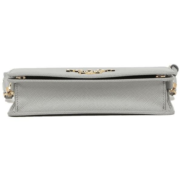 プラダ ショルダーバッグ サフィアーノ ミニバッグ グレー レディース PRADA 1BP019 NZV OOO F0424 詳細画像