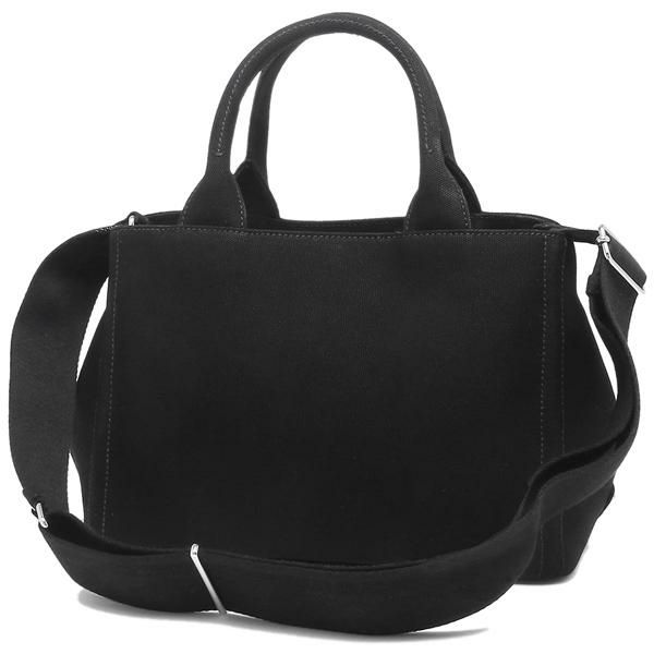 プラダ ハンドバッグ ショルダーバッグ カナパ ロゴ ブラック レディース PRADA 1BG439 ZKI KAO F0002 詳細画像