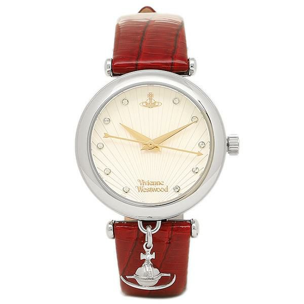 ヴィヴィアンウエストウッド 時計 レディース VIVIENNE WESTWOOD VV108WHRD TRAFALGAR 腕時計 ウォッチ ホワイト/レッド